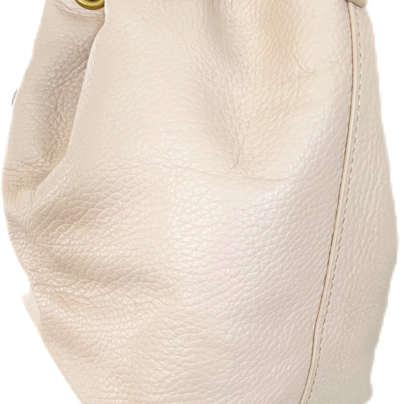 NEW J.Crew Factory Leather Bucket Bag with Tassels - Picture 8 of 9